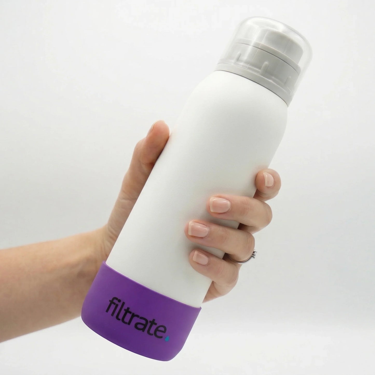 Purple Silicone Bottle Boot for Water Bottles