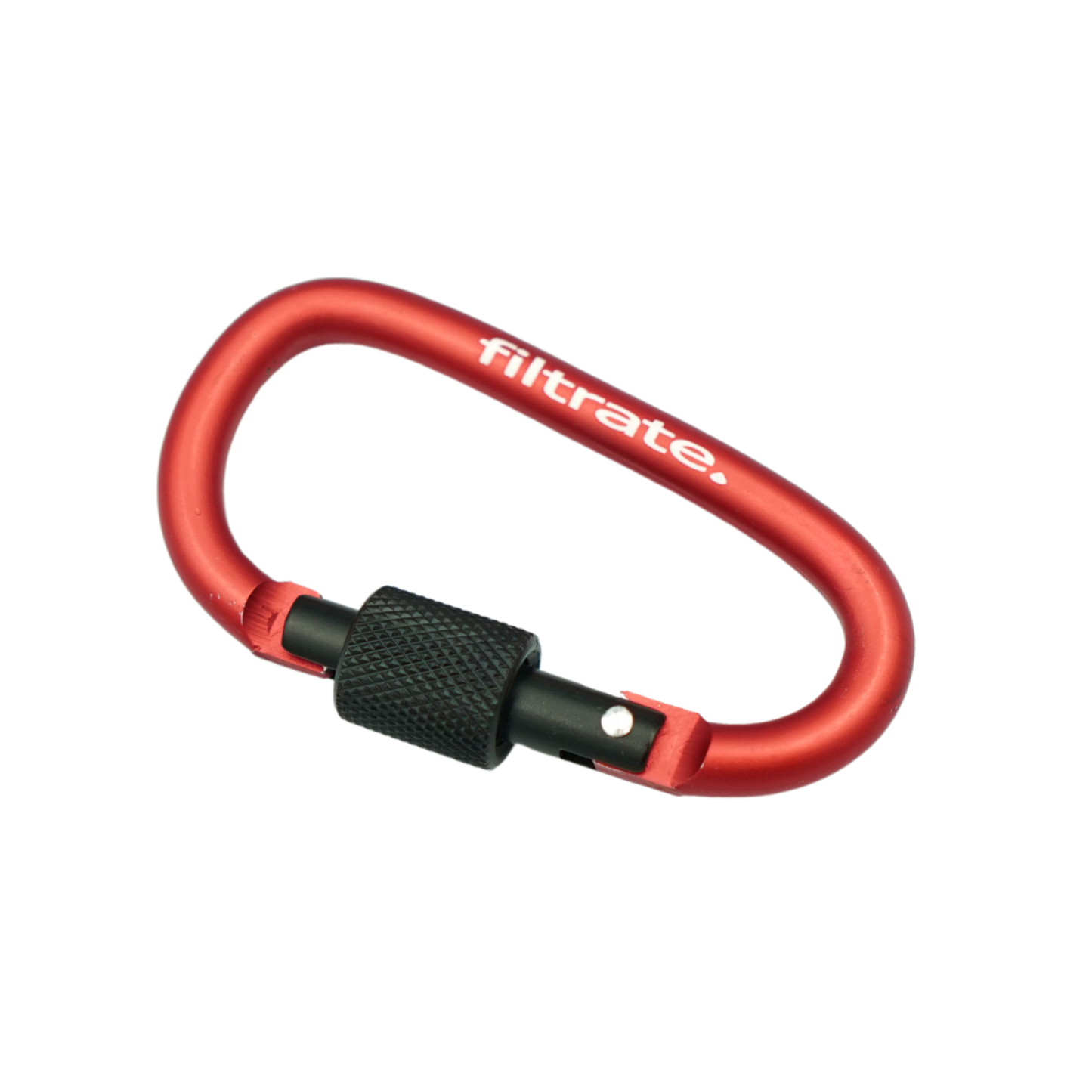 Red Carabiner Clip For Water Bottle
