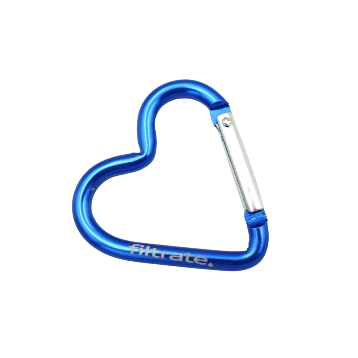 Blue Heart Clip Carabiner For Water Bottle