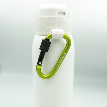 Green Carabiner Clip for Water Bottle