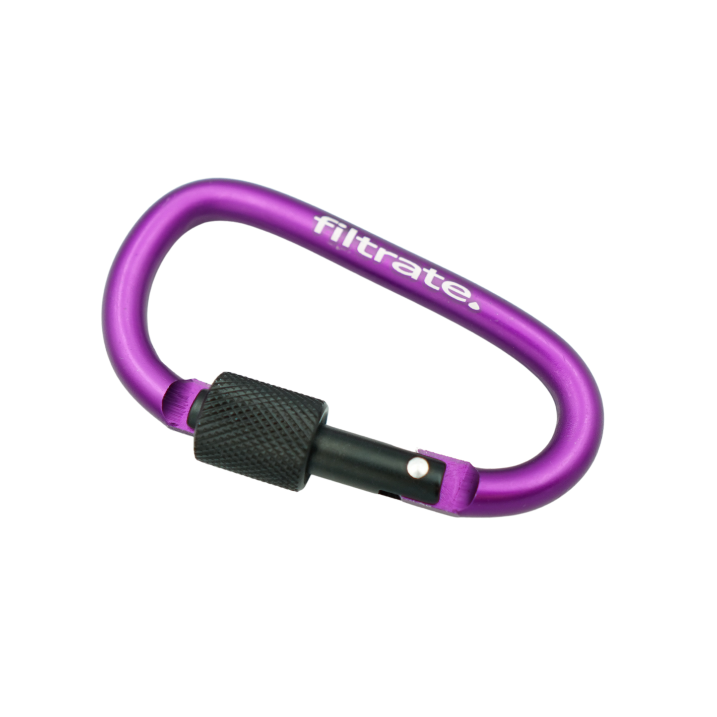 Purple Carabiner Clip For Water Bottle